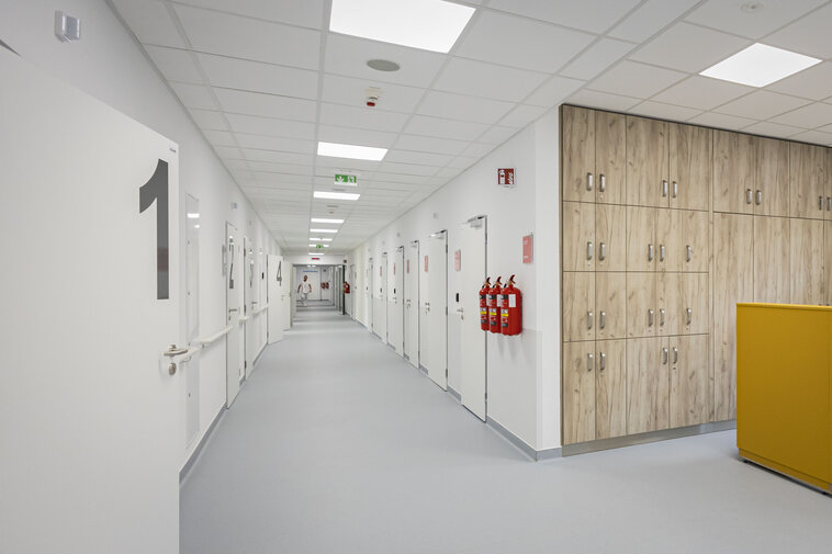 Rekonstrukce lůžkové stanice ortopedie KNTB Zlín